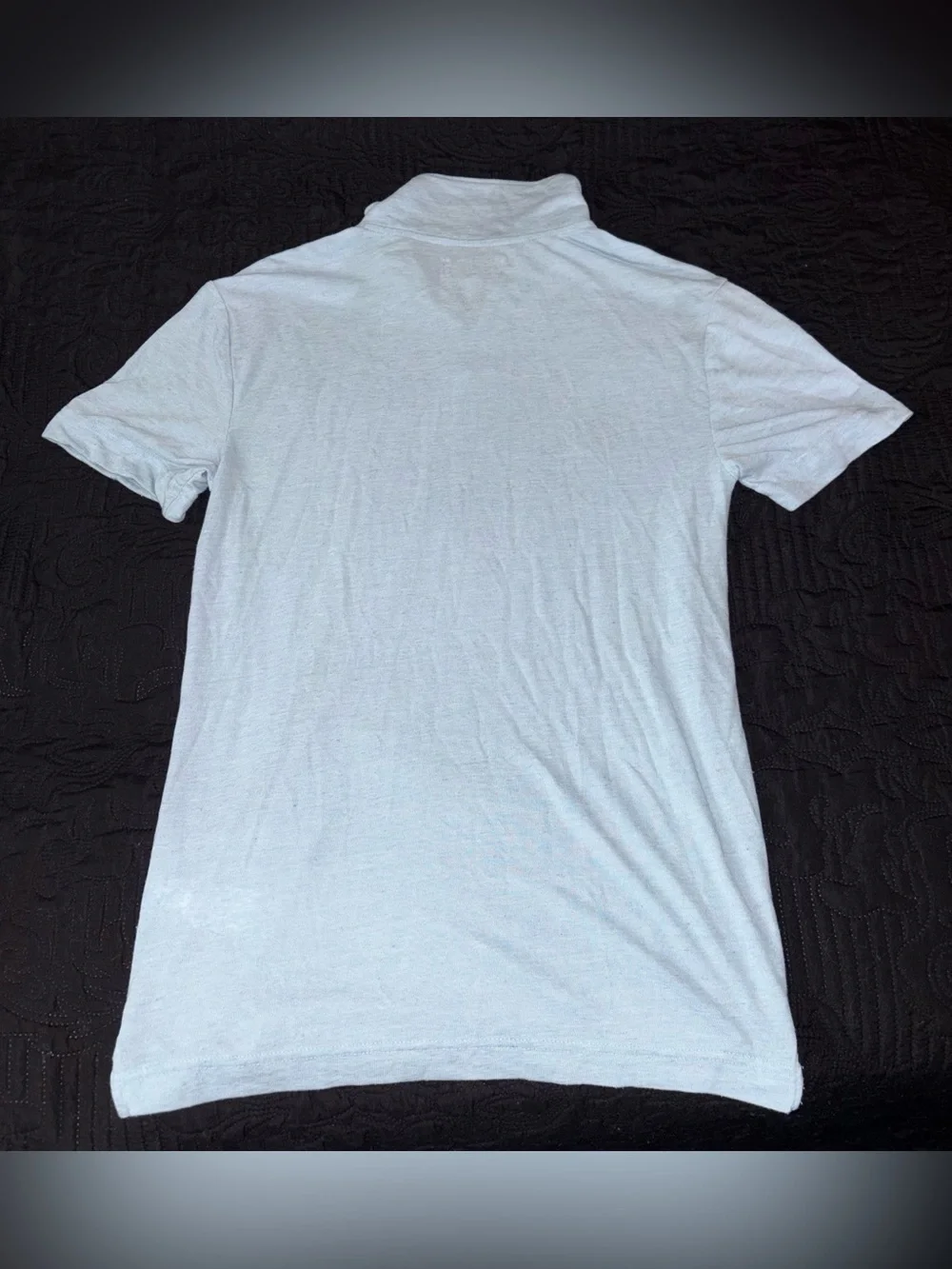 Banana Republic Light Blue Men's Polo Shirt Size Small - Picture 4 of 4